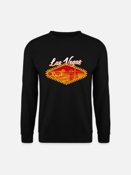 Las Vegas - Unisex Pullover - Schwarz