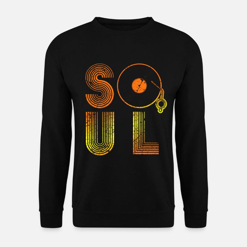 Soul Musik - Unisex Pullover - Schwarz
