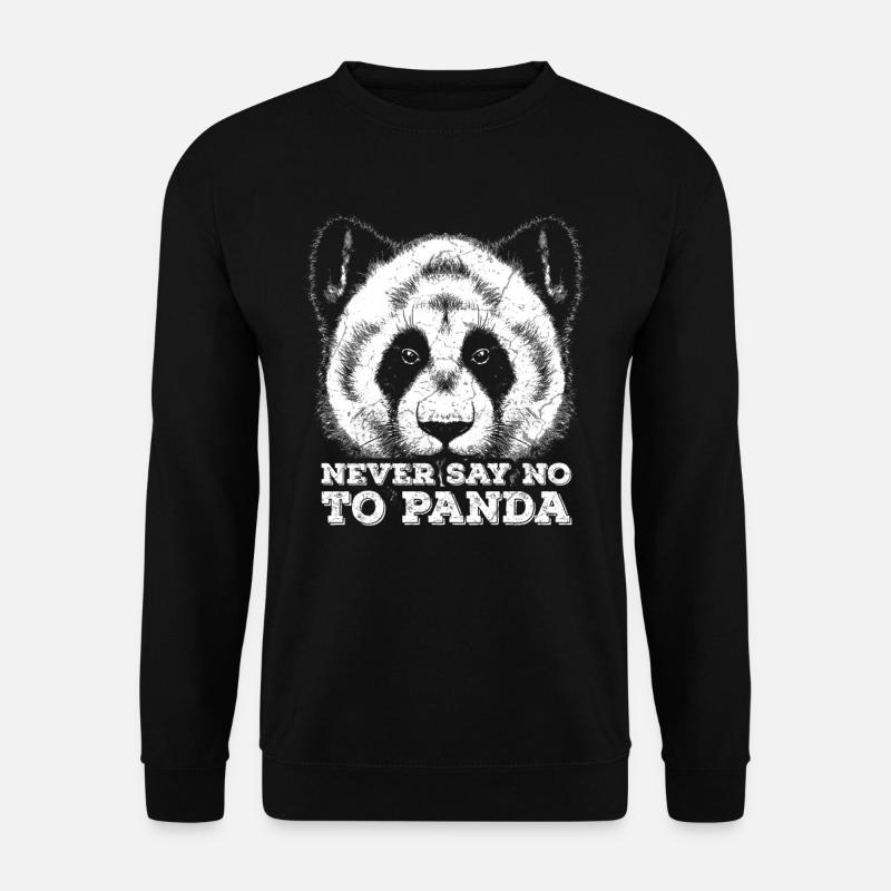 panda - Sweat-shirt Unisexe - noir