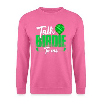 Golf Golfer Golferin - Unisex Pullover - Pink - Vorne