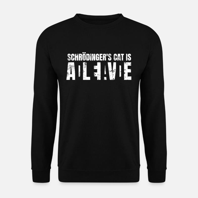 Schrödinger's cat - Unisex Sweatshirt - black