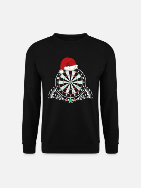 Christmas Dart Darts Gift - Unisex Sweatshirt - black