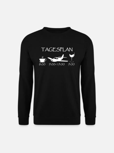 Daily schedule flyer - Unisex Sweatshirt - black