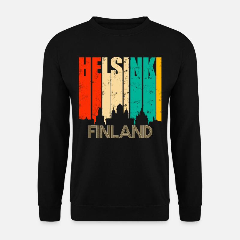 Helsinki - Unisex Sweatshirt - black