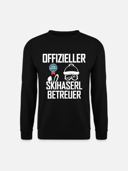 Offizieller Skihaserl Betreuer - Unisex Pullover - Schwarz