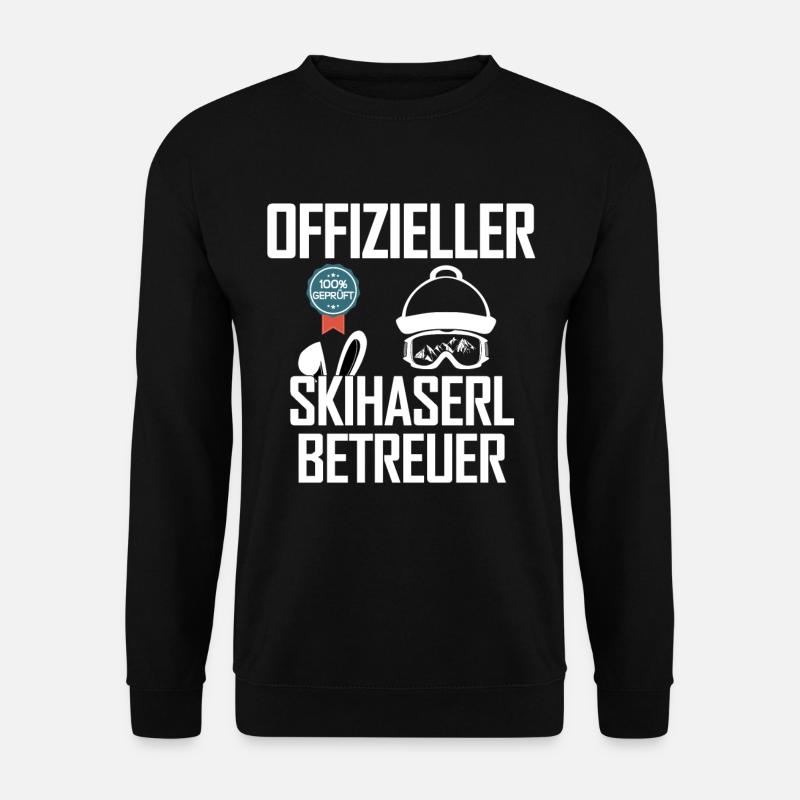 Offizieller Skihaserl Betreuer - Unisex Pullover - Schwarz