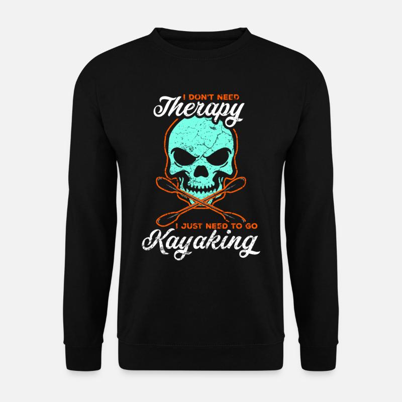 Kayak - Unisex Sweatshirt - black