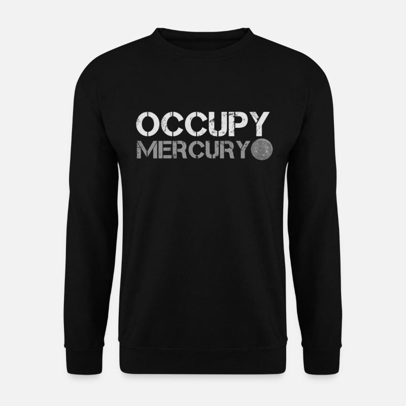 Occupy Merkur - Unisex Pullover - Schwarz