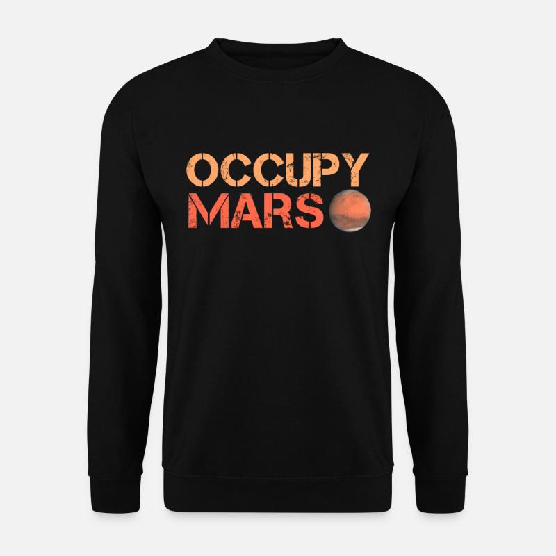 Occupy Mars - Unisex Sweatshirt - black