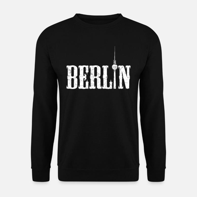 Berlin - Sweat-shirt Unisexe - noir