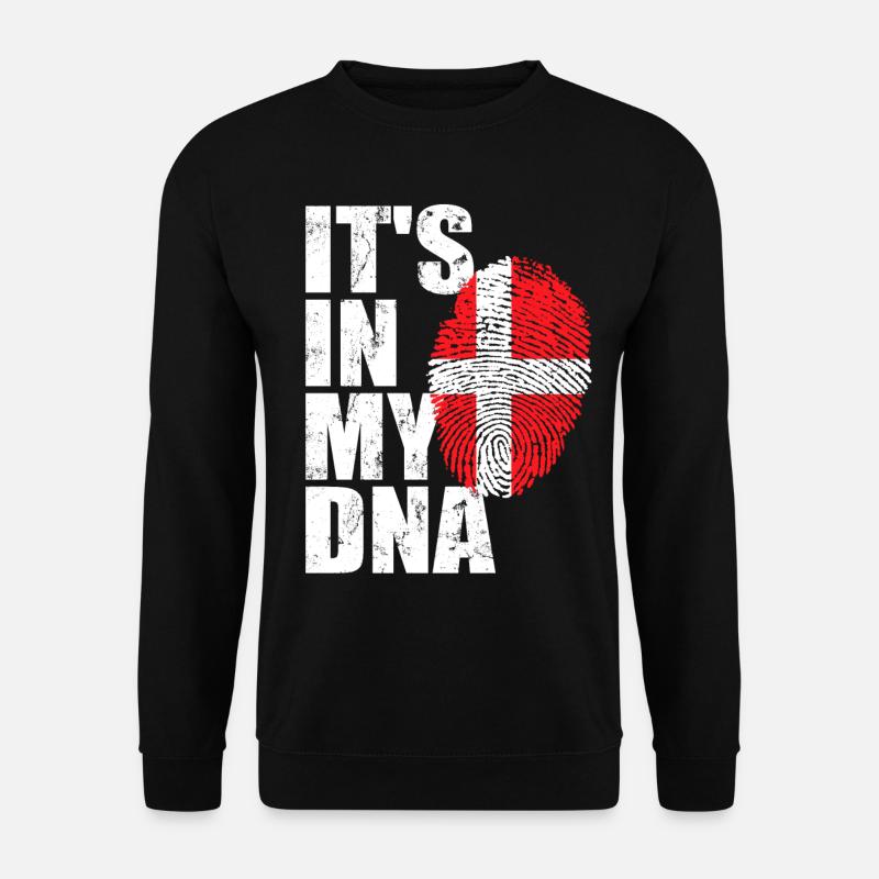 Denmark Danish - Unisex Sweatshirt - black
