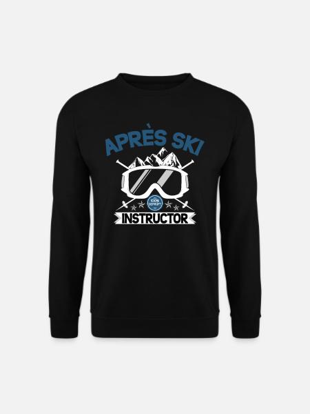 Apres Ski Instructor - Unisex Sweatshirt - black