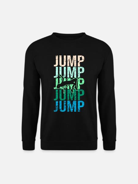 Hochsprung Leichtathletik - Unisex Pullover - Schwarz