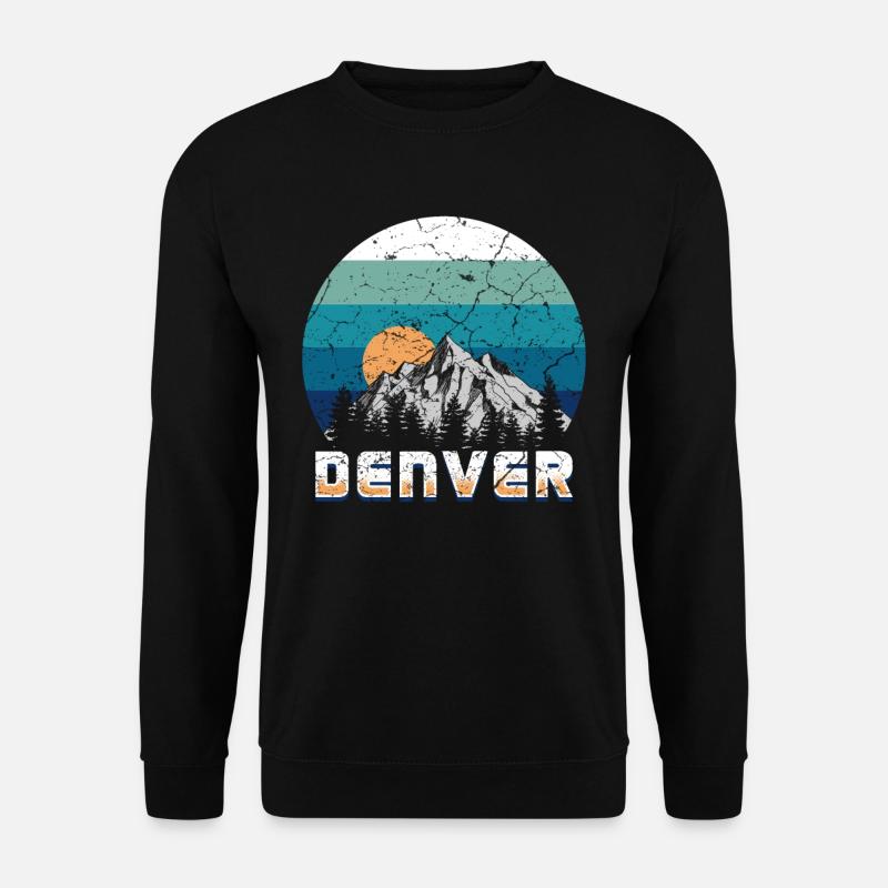 Denver - Unisex Pullover - Schwarz