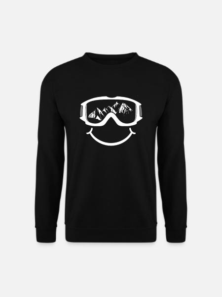 SMILE Mountains are calling - Unisex Pullover - Schwarz