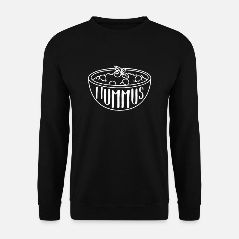 hummus - Unisex Sweatshirt - black