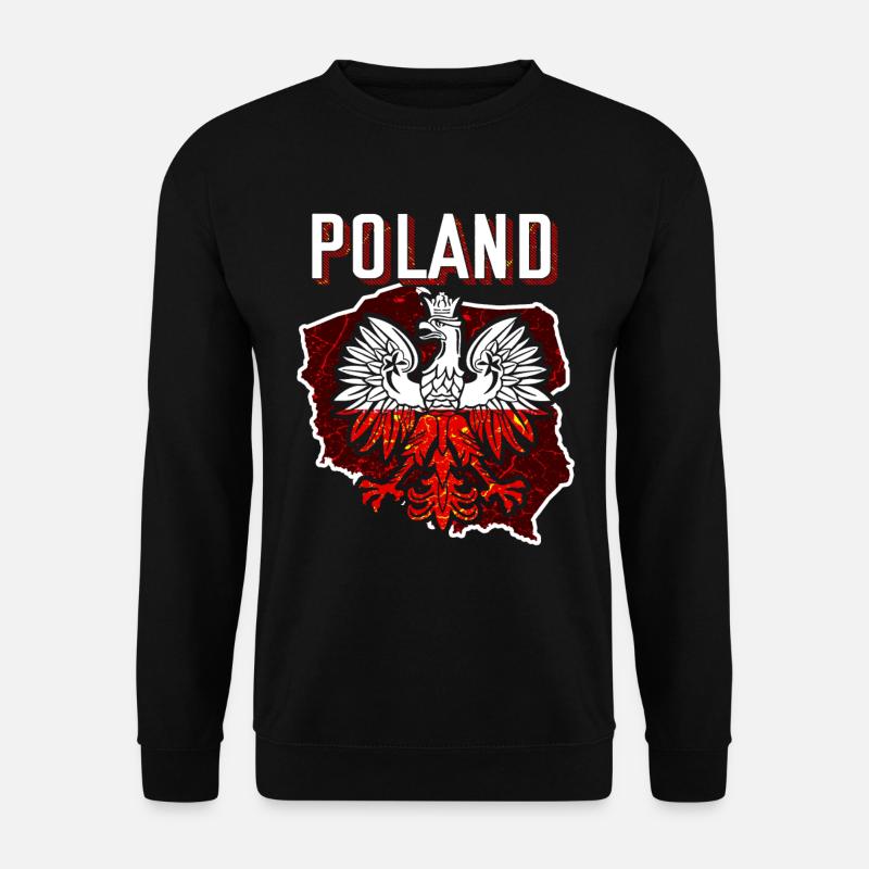 Aigle de Pologne - Sweat-shirt Unisexe - noir