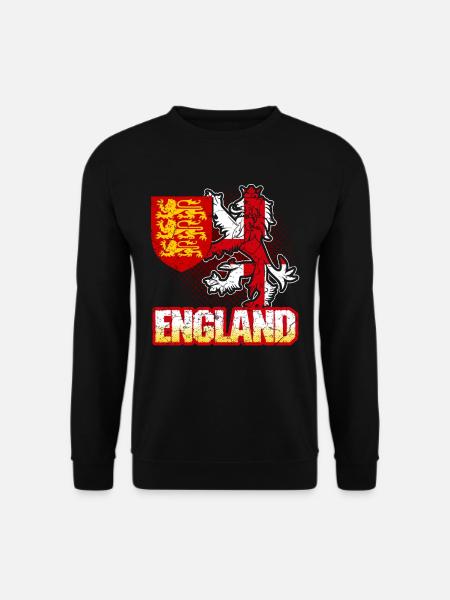 England coat of arms - Unisex Sweatshirt - black