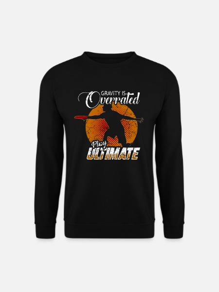 Ultimate Frisbee - Sweat-shirt Unisexe - noir