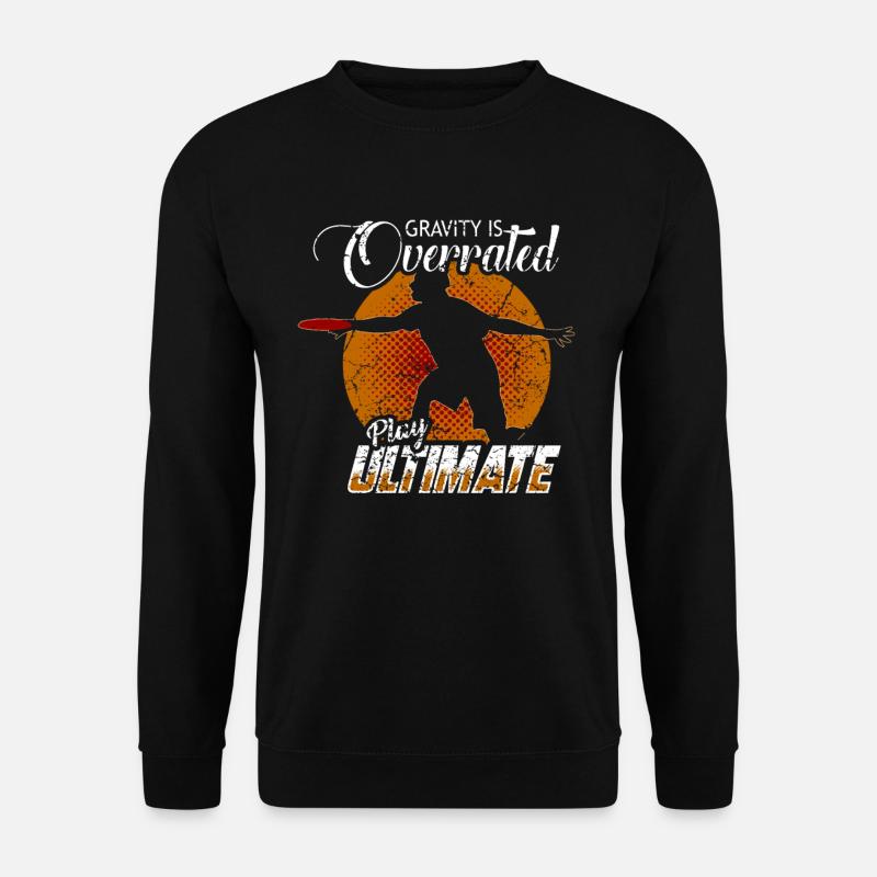 Ultimate Frisbee - Unisex Pullover - Schwarz