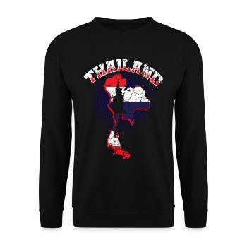Thaïlande - Sweat-shirt Unisexe - noir - Devant - Alina (178cm) & Michal (187cm)