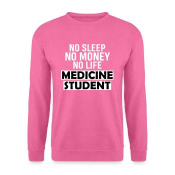 Medicine student - Unisex Sweatshirt - pink - Front