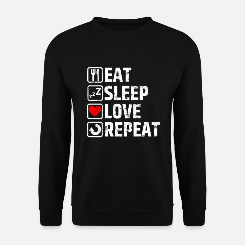 amour - Sweat-shirt Unisexe - noir