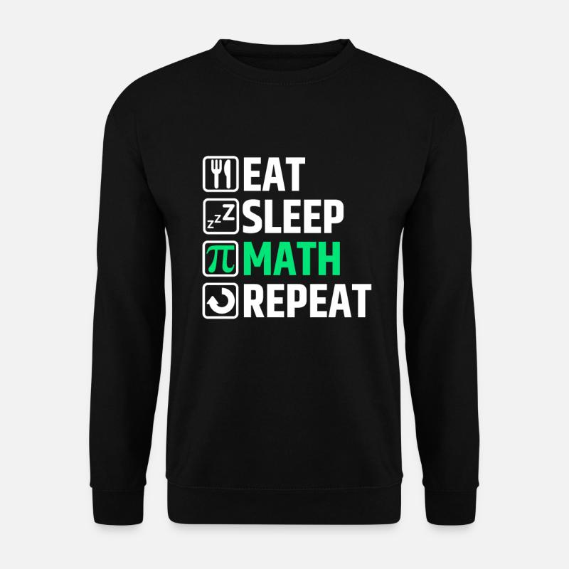 Mathematik Mathematiker - Unisex Pullover - Schwarz