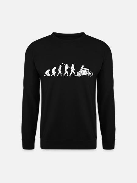 motorcyclist - Unisex Sweatshirt - black