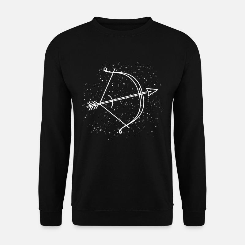 Signe du zodiaque Sagittaire - Sweat-shirt Unisexe - noir