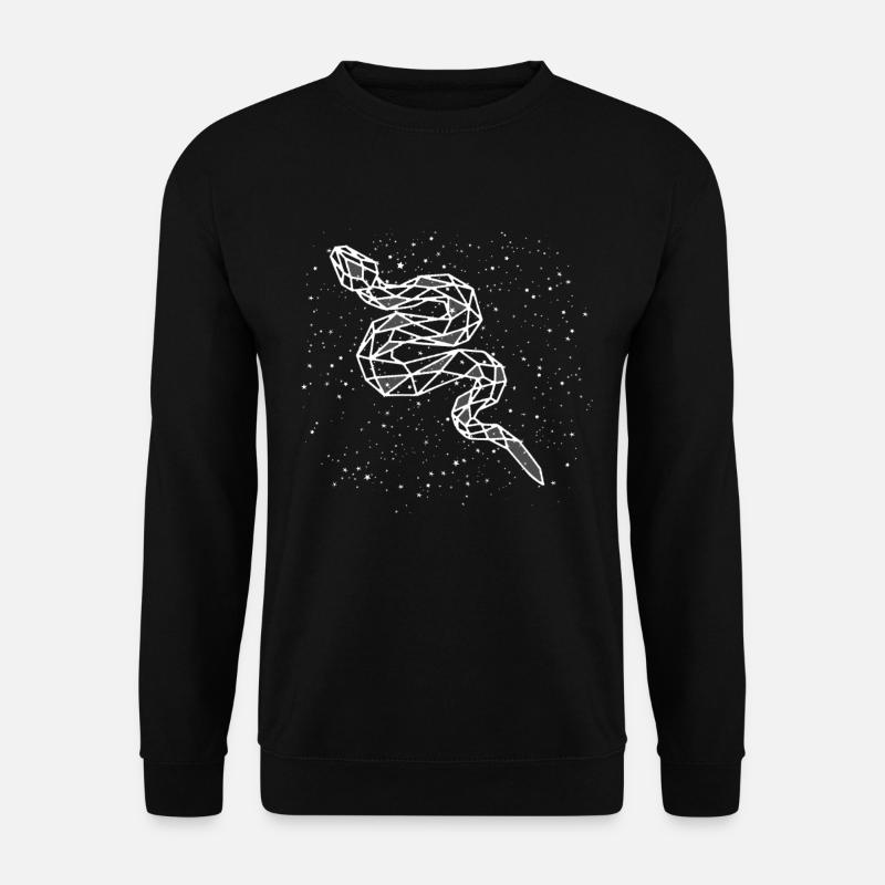 Schlange Chinesisches Sternzeichen - Unisex Pullover - Schwarz