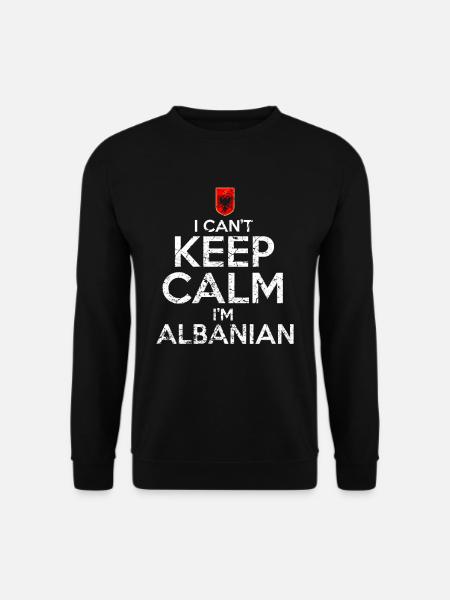 Albanian - Unisex Sweatshirt - black