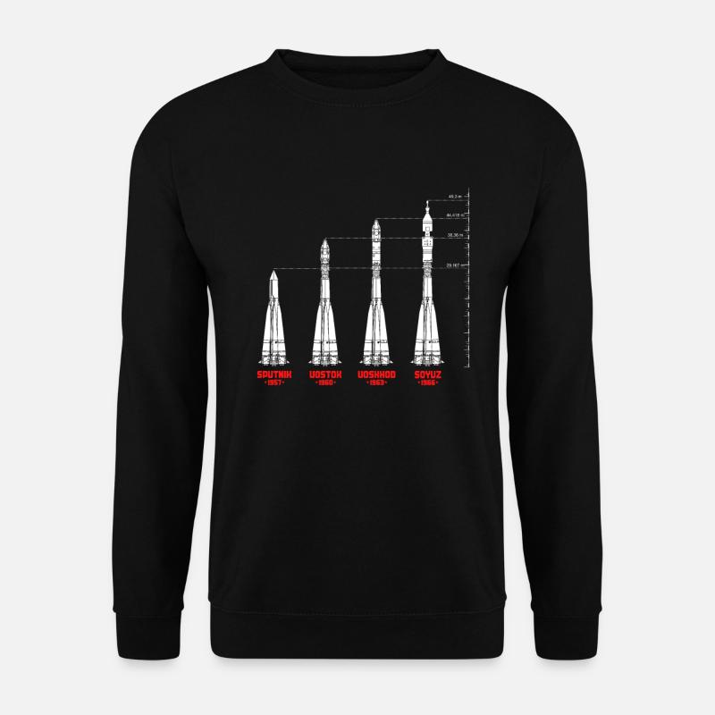 Missile URSS Russie Union soviétique - Sweat-shirt Unisexe - noir