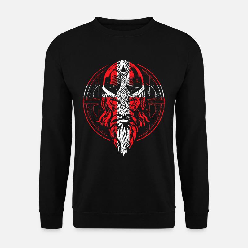 Dänischer Wikinger - Unisex Pullover - Schwarz