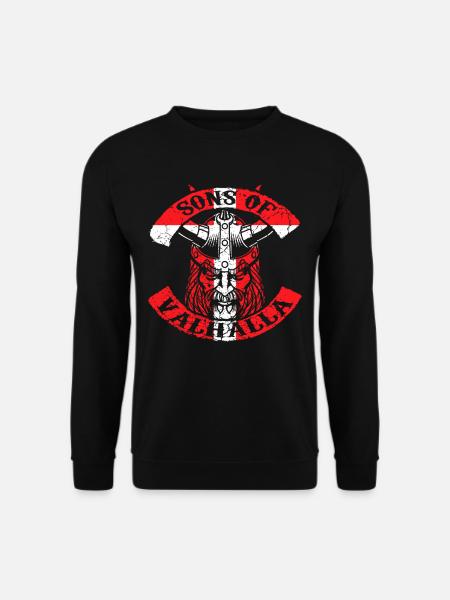 Wikinger Dänemark - Unisex Pullover - Schwarz
