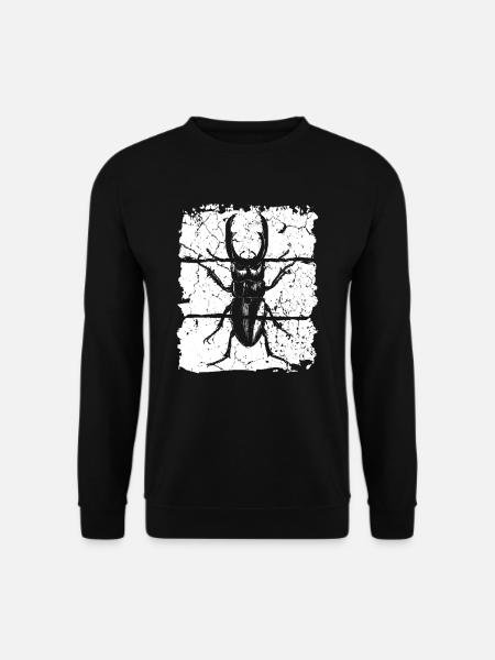 Hirschkäfer Insekt - Unisex Pullover - Schwarz