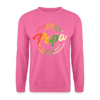 Bester Papa - Unisex Pullover - Pink - Vorne