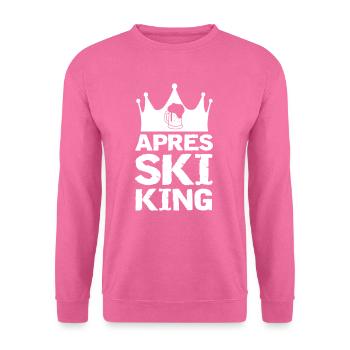 Apres Ski King - Sweat-shirt Unisexe - rose - Devant