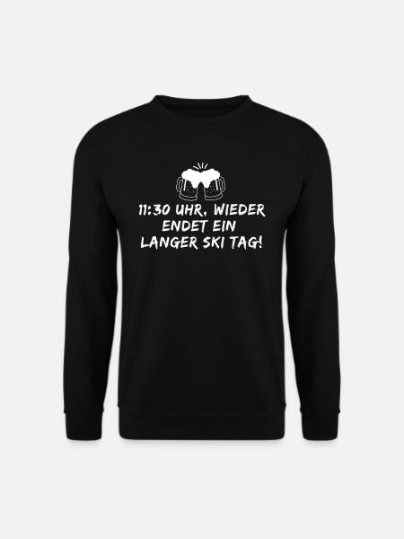 Apres Ski - Unisex Pullover - Schwarz