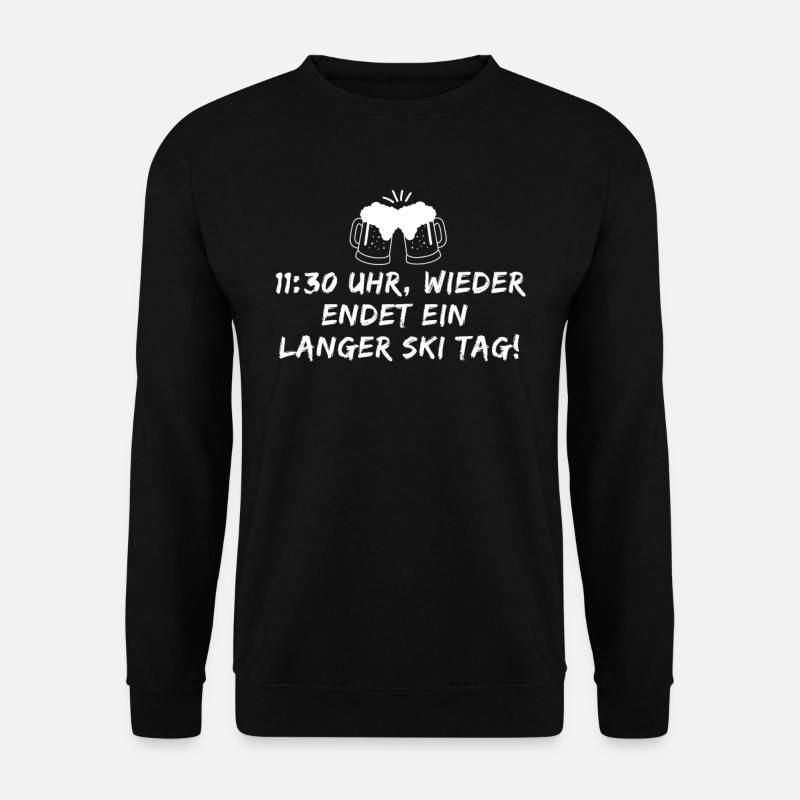 Apres Ski - Unisex Pullover - Schwarz