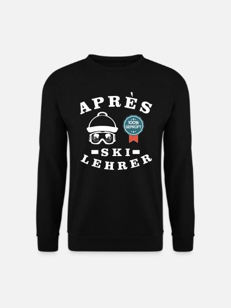 Apres Ski Lehrer - Unisex Pullover - Schwarz
