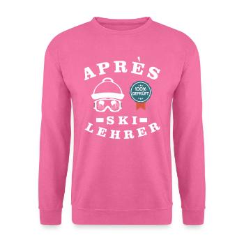 Apres Ski Professeur - Sweat-shirt Unisexe - rose - Devant