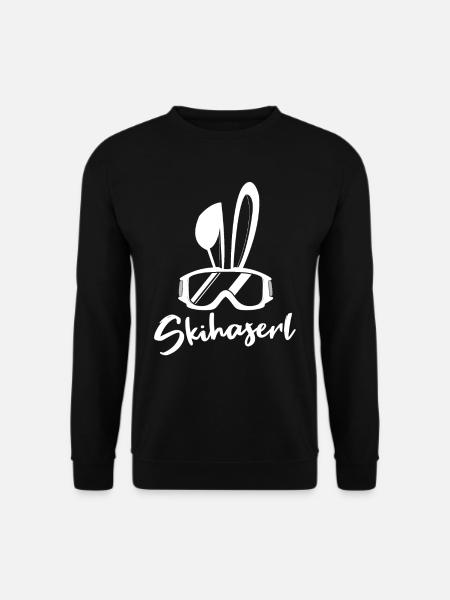 Skihaserl - Unisex Pullover - Schwarz