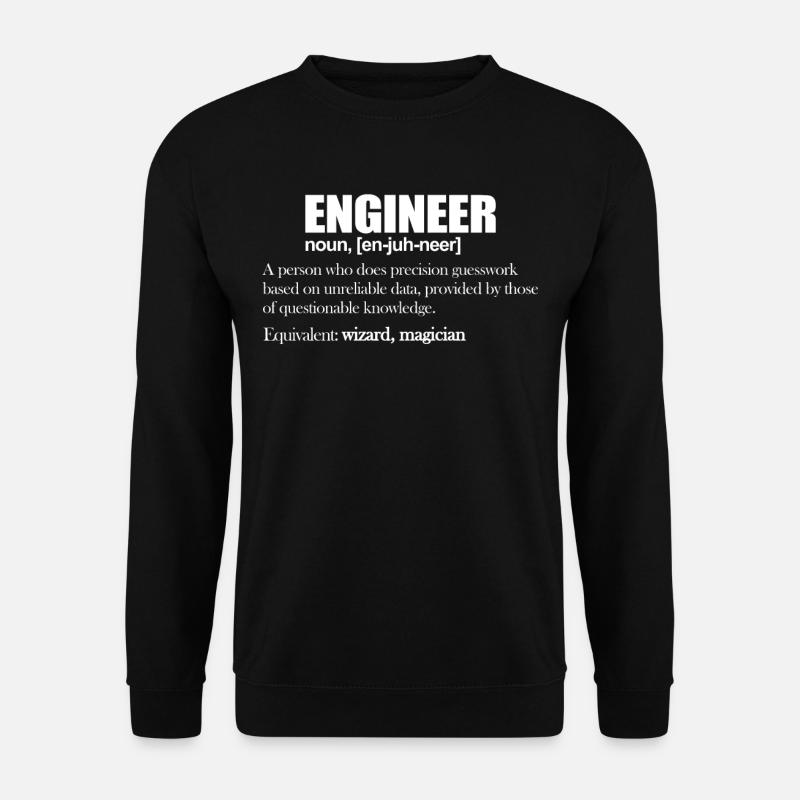 Engineer - Unisex Pullover - Schwarz