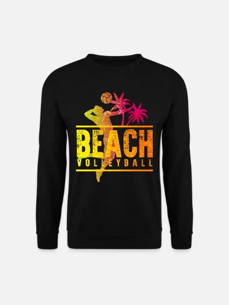 Beach-volley - Sweat-shirt Unisexe - noir