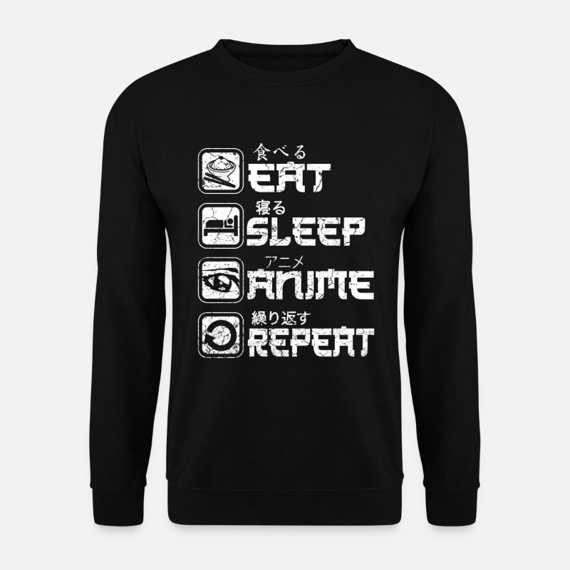 Anime - Unisex Pullover - Schwarz