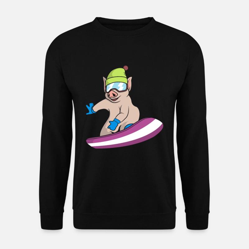 Pistensau - Unisex Sweatshirt - black