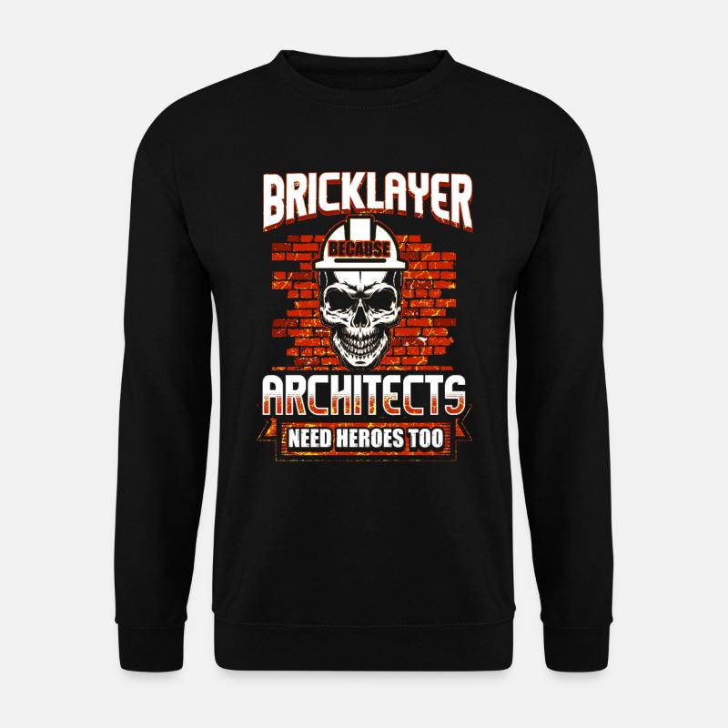 Bricklayer bricklayer - Unisex Sweatshirt - black