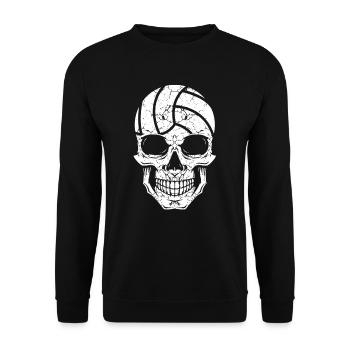 Volleyball - Unisex Pullover - Schwarz - Vorne - Alina (178cm) & Michal (187cm)