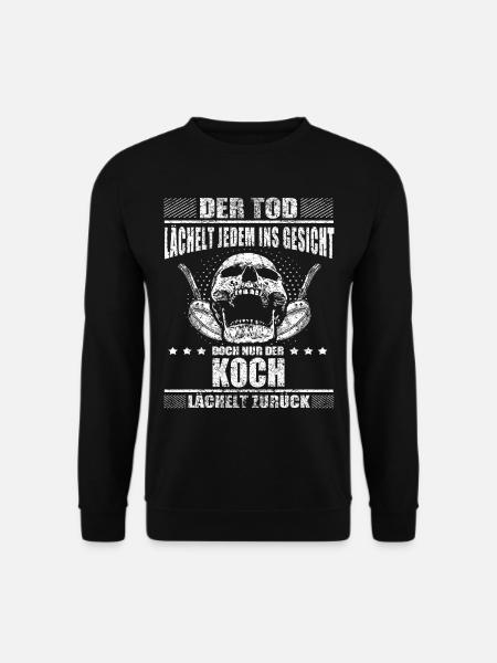 Koch Lustiger Spruch - Unisex Pullover - Schwarz
